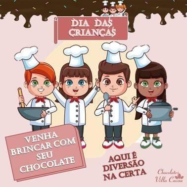 VILLA CACAU Chocolates Realiza o Master Kids Chocolate
